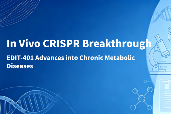 GentleGen Observations | A New Milestone for In Vivo CRISPR: EDIT-401 Enters Clinical Trials, Marking a Breakthrough in Gene Therapy for Chronic Diseases